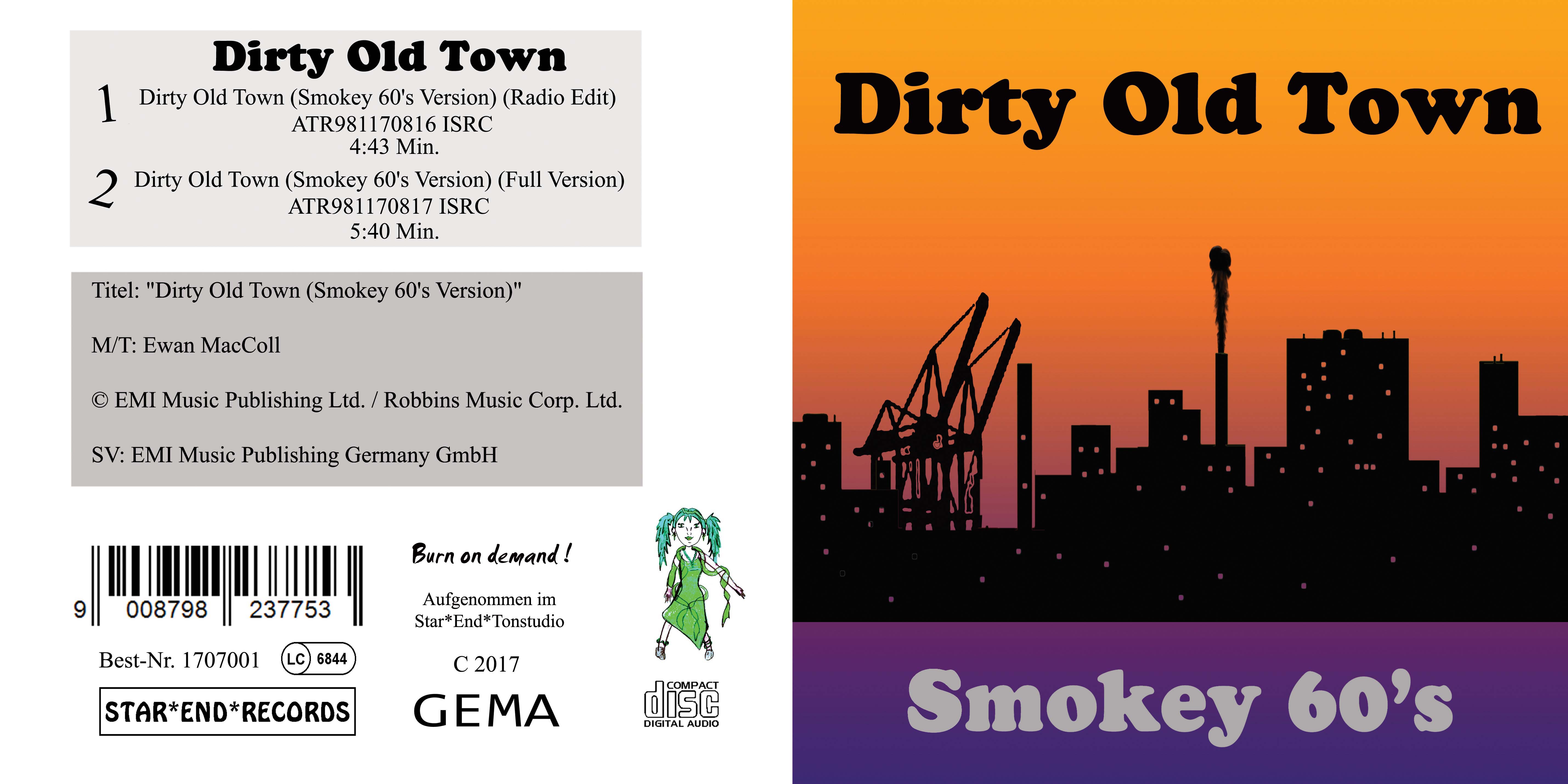 Booklet Dirty Old Town