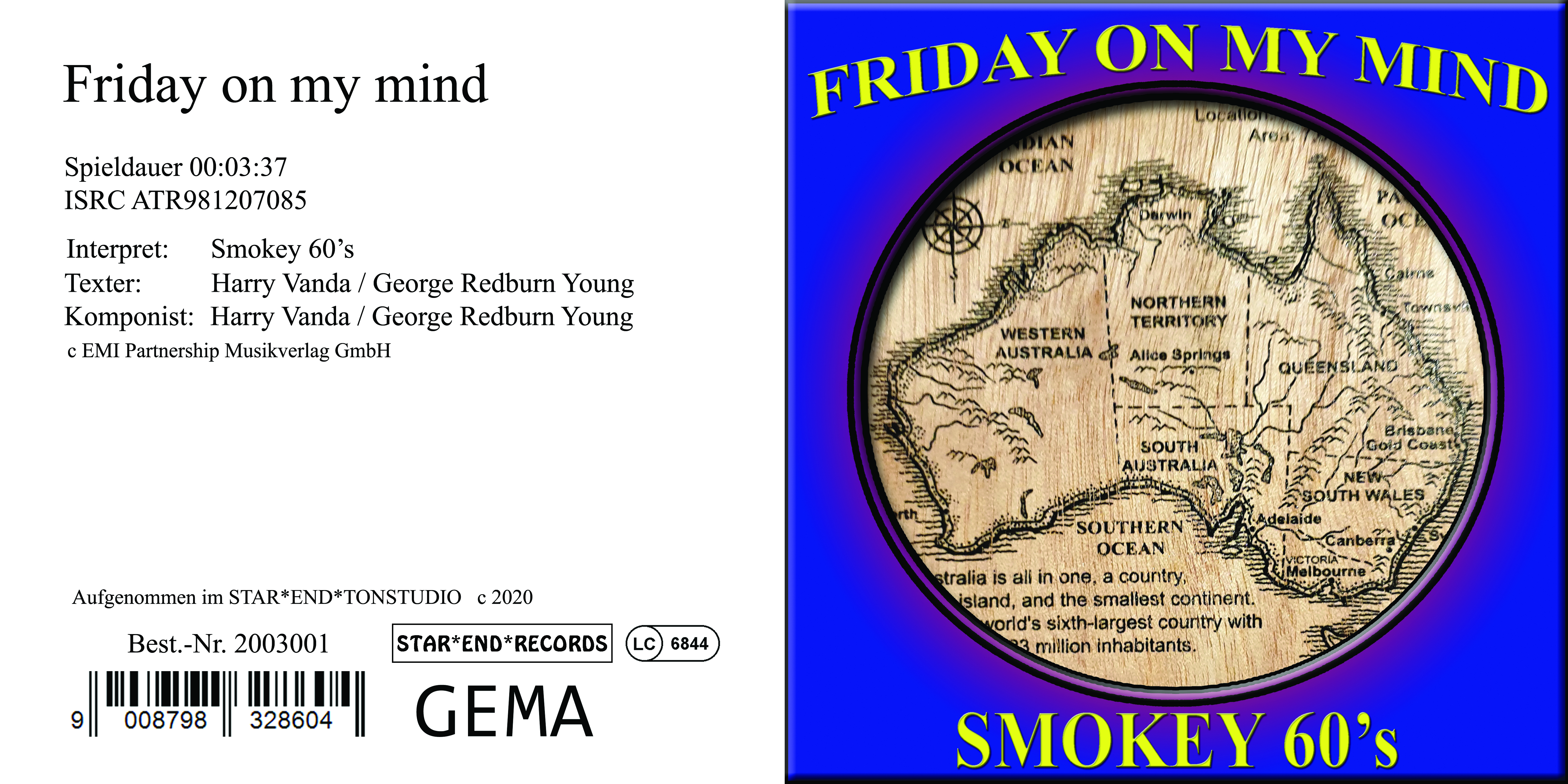 Booklet Friday on my mind